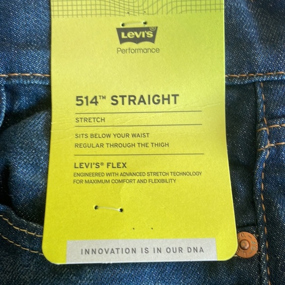 NWT 514 straight Levi’s - Picture 2 of 3
